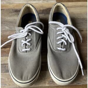 SPERRY Top-Sider Mens Shoes Dock Boat Sneakers 10M Gray Casual 1772706